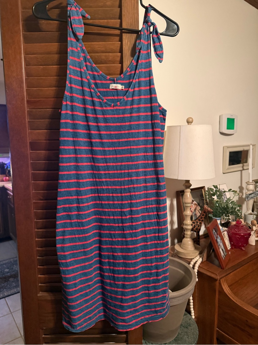 Faherty beach dress sundress size M EUC 100% cotton